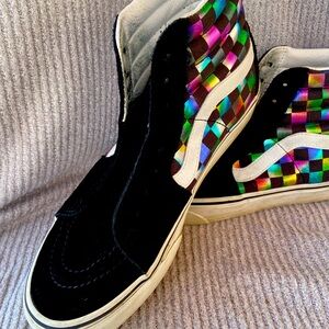 Vans Iridescent Color Block High Tops